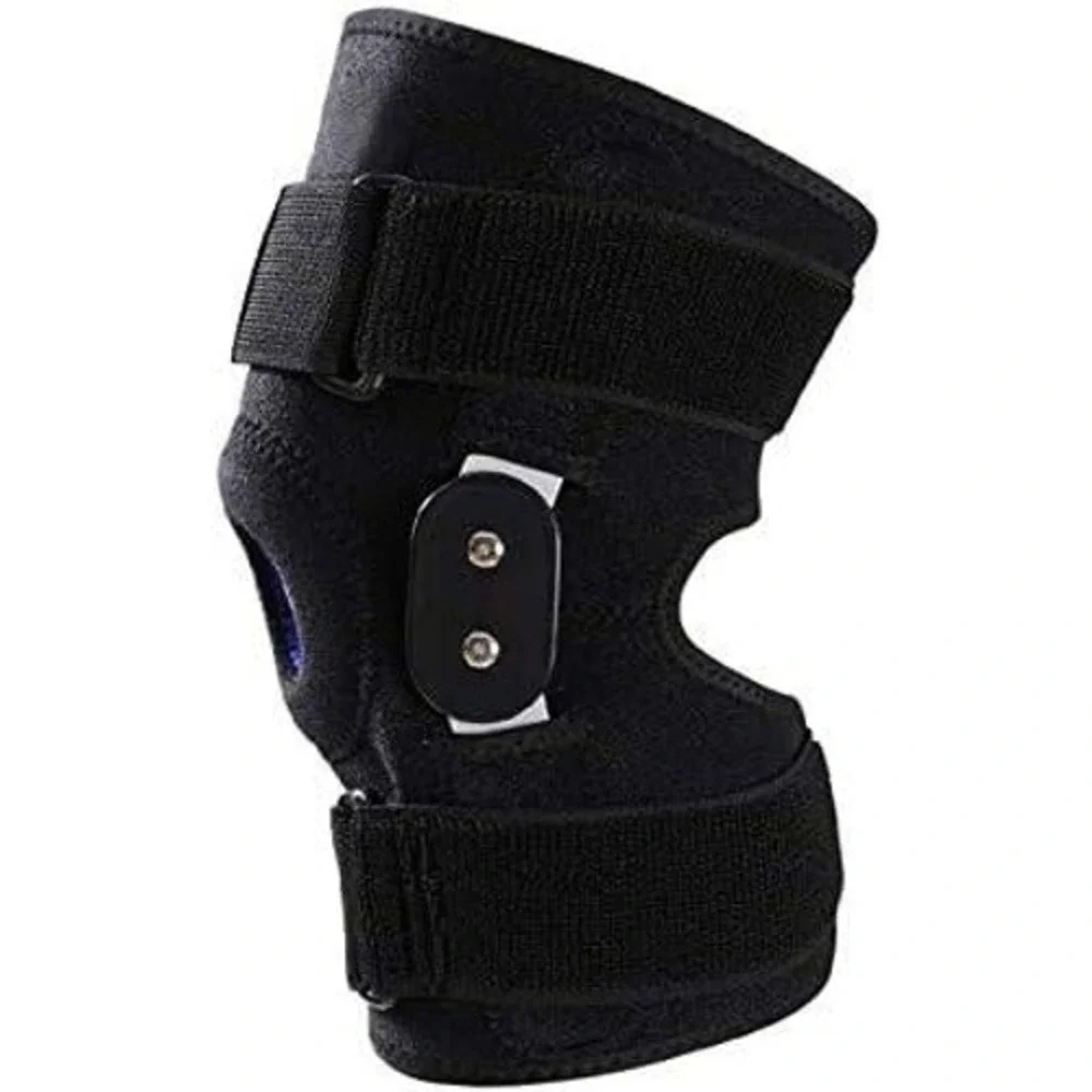 Adjustable Knee Brace Support‎ with Hinged Stabilizers for Running Fitness XXL